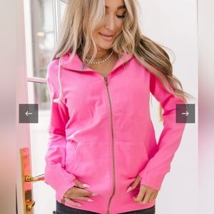 Lotus full zip hoodie